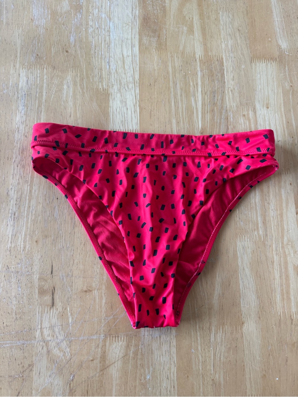 Billabong x Sincerely Jules Rio Rain Red Bikini Bottom | size Large